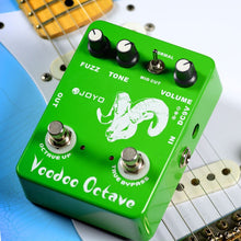 Load image into Gallery viewer, JOYO JF-12 Voodoo Octave Fuzz Guitar Effect Pedal True Bypass Electric Guitar Bass Accessories