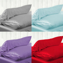 Load image into Gallery viewer, Standard Pure Satin Silk Soft Pillowcase Cover Chair Seat Bedding pillow Cover Square Pillow Cases Bed Linings Multicolor27