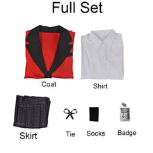 Load image into Gallery viewer, Jabami Yumeko Cosplay Shoes Kakegurui Compulsive Gambler Yumeko Jabami Cosplay Costume and Wigs Halloween Woman Party Costumes