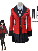 Load image into Gallery viewer, Jabami Yumeko Cosplay Shoes Kakegurui Compulsive Gambler Yumeko Jabami Cosplay Costume and Wigs Halloween Woman Party Costumes