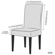 Load image into Gallery viewer, Jacquard Extensible Dining Chair Cover Spandex Slipcover Case for Chairs Kitchen Dining Room Chair Covers Elastic Stretch
