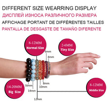 Load image into Gallery viewer, High Quality Blue Tiger Eye Buddha Bracelets Natural Stone Round Beads Elasticity Rope Men Women Bracelet