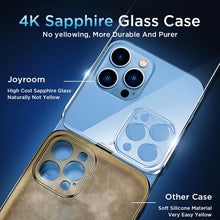 Load image into Gallery viewer, Joyroom Clear Case For iPhone 12 11 Pro Max Back PC+TPU Shockproof Full Lens Protection Cover For iPhone 12mini Transparent Case
