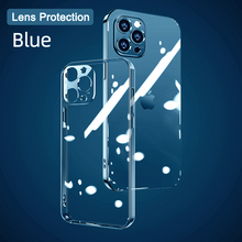 Load image into Gallery viewer, Joyroom Clear Case For iPhone 12 11 Pro Max Back PC+TPU Shockproof Full Lens Protection Cover For iPhone 12mini Transparent Case