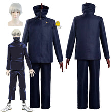 Load image into Gallery viewer, Jujutsu Kaisen Anime Toge Inumaki Cosplay Costume Wig Top+Pants Halloween Christmas Party School Uniform Outfits Men Women