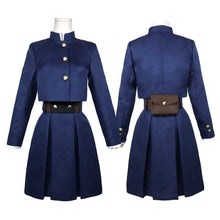 Load image into Gallery viewer, Kaisen Kugisaki Nobara Cosplay Costume Top Skirt Coat Women Uniform Waist Arms Bag Wig Full Set Halloween Costumes