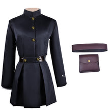 Load image into Gallery viewer, Kaisen Kugisaki Nobara Cosplay Costume Top Skirt Coat Women Uniform Waist Arms Bag Wig Full Set Halloween Costumes