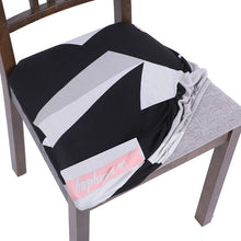Load image into Gallery viewer, Stretch Elastic Dining Room Chair Seat Covers Universal Removable Washable Cover Protector Cushion Slipcover