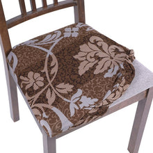 Load image into Gallery viewer, Stretch Elastic Dining Room Chair Seat Covers Universal Removable Washable Cover Protector Cushion Slipcover