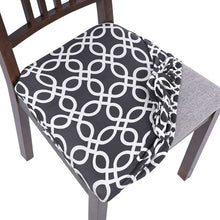 Load image into Gallery viewer, Stretch Elastic Dining Room Chair Seat Covers Universal Removable Washable Cover Protector Cushion Slipcover