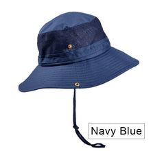 Load image into Gallery viewer, Men's Panama Bucket Hat Outdoor Sun Protection Hats For Men Fashion Summer Hat Sun visor Fisherman's Hat Anti-UV Sun Hat