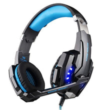 Load image into Gallery viewer, Gaming Headphones Headset Deep Bass Stereo wired gamer Earphone Microphone with backlit for PS4 phone PC Laptop