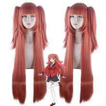 Load image into Gallery viewer, Kakegurui Cosplay Jabami Yumeko Role Playing Wigs Halloween Cosplay Black Straight Color Long Wig