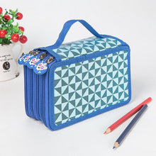Load image into Gallery viewer, Pencil Case Big 36/48/72 Holes Penal for Girls Boys Pen Box Large Storage Cartridge Bag