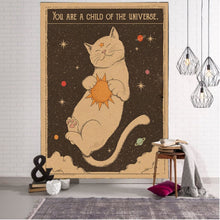 Load image into Gallery viewer, Kawaii Comics Cute Wall Hanging Tapestry Decorative Art Blanket Curtains Hanging at Home Bedroom Living Room Decor