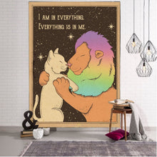 Load image into Gallery viewer, Kawaii Comics Cute Wall Hanging Tapestry Decorative Art Blanket Curtains Hanging at Home Bedroom Living Room Decor