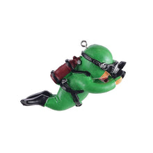Load image into Gallery viewer, Kawaii Resin Frogman Aquarium Ornaments Interesting Floating Decoration Artificial Mini Diver Fish Tank Aquarium Accessories