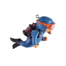Load image into Gallery viewer, Kawaii Resin Frogman Aquarium Ornaments Interesting Floating Decoration Artificial Mini Diver Fish Tank Aquarium Accessories