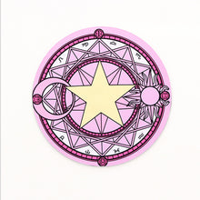 Load image into Gallery viewer, Kawaii Round Celestial Mouse Pad Soft Mat for Game Computer Cap Desk Mat Pads Non-Slip Rubbe PC Waterproof Office MousePad 22cm