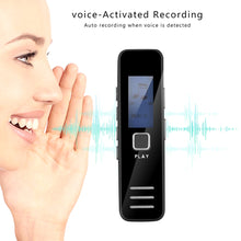 Load image into Gallery viewer, Kebidumei Mini Voice Recorder Pen MP3 Player Digital Voice Recorder 20-hour Recording Support TF Card Recording Dictaphone