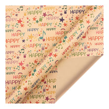 Load image into Gallery viewer, Christmas Art Craft Paper Snowflake Print Wrapping Paper New Year Xmas Party Wedding Flowers Packaging Supplies Diy Craft Paper