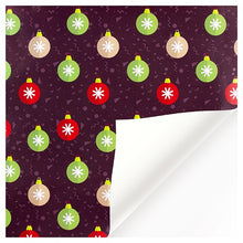 Load image into Gallery viewer, 3pcs Christmas Gift Wrapping Paper Xmas Tree Snowflake Christmas Decorations For Home Birthday Party Wedding Diy Craft