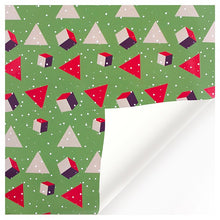 Load image into Gallery viewer, 3pcs Christmas Gift Wrapping Paper Xmas Tree Snowflake Christmas Decorations For Home Birthday Party Wedding Diy Craft