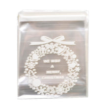 Load image into Gallery viewer, Christmas Candy Cookie Gift Bags 10cm Plastic Self-adhesive Biscuits Snack Packaging Bag Cartoon Wedding Party Decoration Favors