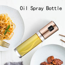 Load image into Gallery viewer, Kitchen Stainless Steel Olive Oil Sprayer Bottle Pump Oil Pot Leak-proof Grill BBQ Sprayer Oil Dispenser BBQ Cookware Tools