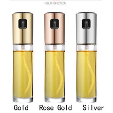 Load image into Gallery viewer, Kitchen Stainless Steel Olive Oil Sprayer Bottle Pump Oil Pot Leak-proof Grill BBQ Sprayer Oil Dispenser BBQ Cookware Tools