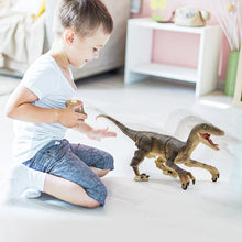 Load image into Gallery viewer, Kid RC Dinosaur Toys For Boys Intelligent Raptor Remote Control Jurassic Dinosaur Electric Walking Animals Toys Children Gift