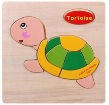 Load image into Gallery viewer, Kids 3D Puzzles Jigsaw Wooden Toys For Children Cartoon Animal Traffic Puzzles Intelligence Children Early Educational Toys