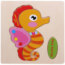 Load image into Gallery viewer, Kids 3D Puzzles Jigsaw Wooden Toys For Children Cartoon Animal Traffic Puzzles Intelligence Children Early Educational Toys