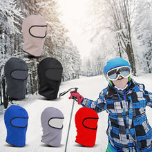Load image into Gallery viewer, Kids Balaclava Hat Winter Full Face Ski Mask Thermal Windproof Polar Fleece Neck Warmer for Boys Girls Skiing Cycling Hiking