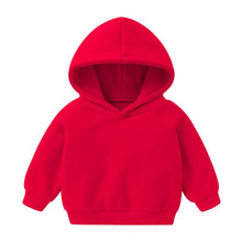 Load image into Gallery viewer, Kids Hooded Sweater Toddler Baby Boys Girls Clothes Solid Plain Hoodie Sweatshirt Tops Girl Autumn Winter Hoodies Coat
