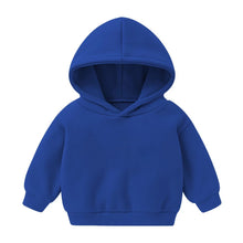 Load image into Gallery viewer, Kids Hooded Sweater Toddler Baby Boys Girls Clothes Solid Plain Hoodie Sweatshirt Tops Girl Autumn Winter Hoodies Coat