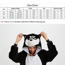 Load image into Gallery viewer, Women Unicorn Stitch Onesies Unisex Winter Christmas Pajamas Nightwear Costumes Adults Flannel Sleepwear Pyjama