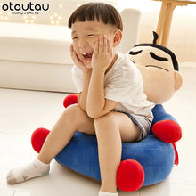 Load image into Gallery viewer, Children Cartoon Sofa Cover Boy Prince Soft Velvet Beanbag Chair Pouf Ottoman Armchair Cute Couch Seat Puff Futon Kids Furniture