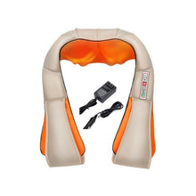 Load image into Gallery viewer, Kneading Massage Shawl hiatsu Back Neck Shoulder Body Massager Infrared Heated Car Home Massager
