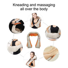 Load image into Gallery viewer, Kneading Shawl Neck Vehicle Home Massager Neck Shoulder Waist Whole Body Kneading And Kneading Massage Shawl