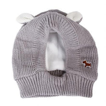 Load image into Gallery viewer, Knitted Hat Winter Warm Puppy Cap Fashion Rabbit Ear Design Beanie for Cute Pet Dog Cat Puppy Animal Christmas Hat Knitted Hats for dog