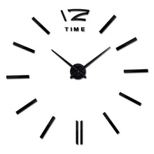 Load image into Gallery viewer, Wall Clocksale watch clocks acrylic mirror stickers Living Room