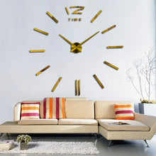 Load image into Gallery viewer, Wall Clocksale watch clocks acrylic mirror stickers Living Room