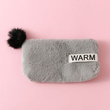 Load image into Gallery viewer, Pencil Case Cute Plush Penal for Girls Boys Zipper Makeup Purse Pouch Stationery School Supplies