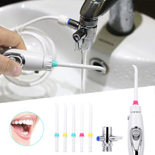 Load image into Gallery viewer, Faucet Oral Irrigator Water Jet For Cleaning Toothpick Teeth Flosser Dental Irrigator Implements Dental Flosser Tooth Cleaner