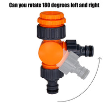 Load image into Gallery viewer, Faucet Quick Connectors Rotatable Water Tap Splitter 1/2" 3/4" 1" Thread Adapter Garden Farm Irrigation Car Wash Swivel Joints
