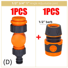 Load image into Gallery viewer, Faucet Quick Connectors Rotatable Water Tap Splitter 1/2" 3/4" 1" Thread Adapter Garden Farm Irrigation Car Wash Swivel Joints