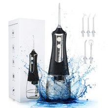 Load image into Gallery viewer, Portable Oral Irrigator Waterpik Electric Dental Water Flosser Jet USB 350ml Tank for Teeth Cleaning Waterproof Tooth