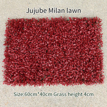 Load image into Gallery viewer, Artificial Plant Wall Lawn 40x60cm Plastic Artificial Turf Home Garden Shop Shopping Center Home Decoration Green Carpet Grass
