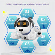 Load image into Gallery viewer, LE NENG TOYS K16A Electronic Animal Pets RC Robot Dog Voice Remote Control Toys Music Song Toy for Kids RC Toys Birthday Gift